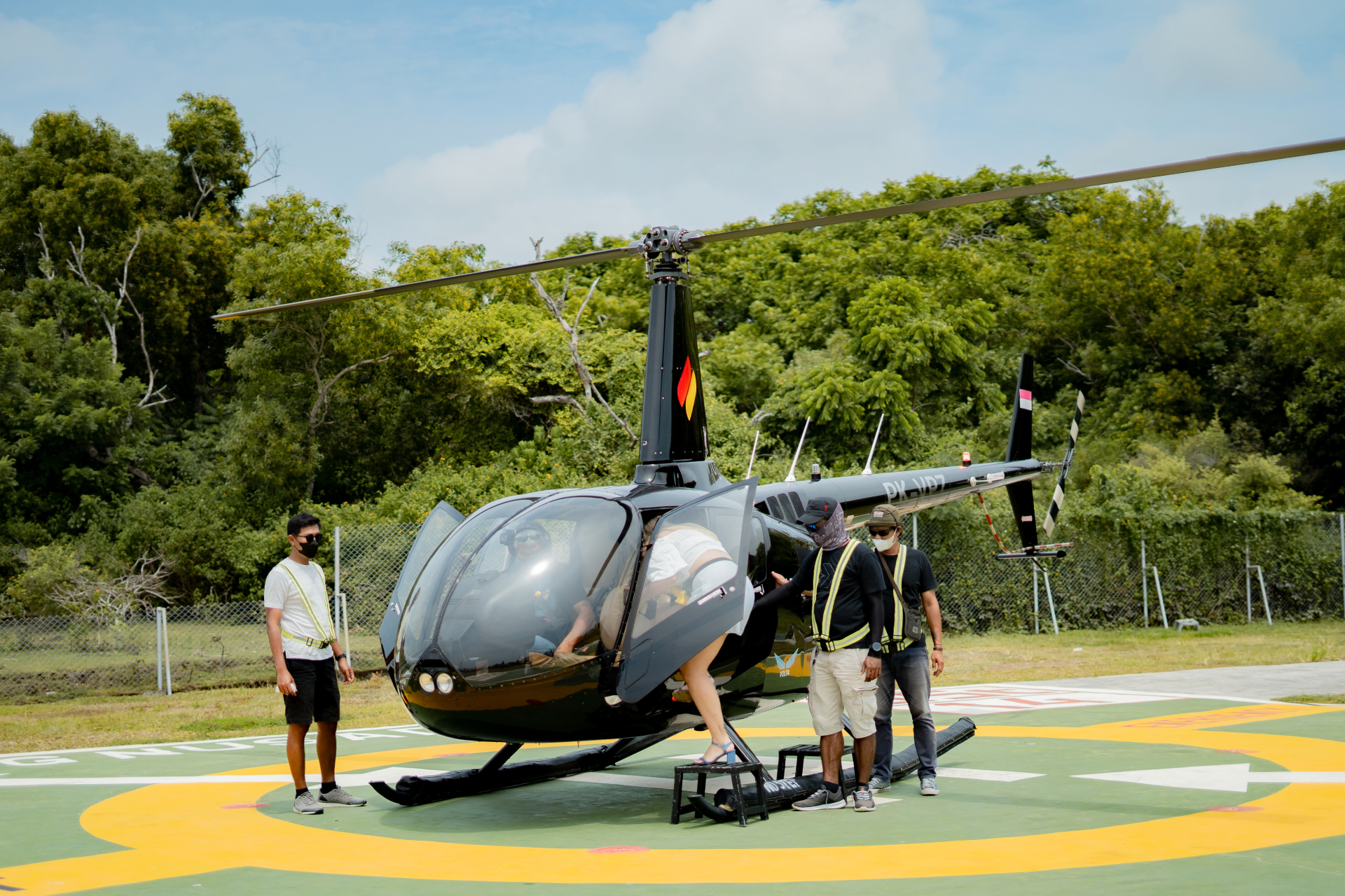 Bali Helicopter Tour with VIP shuttle